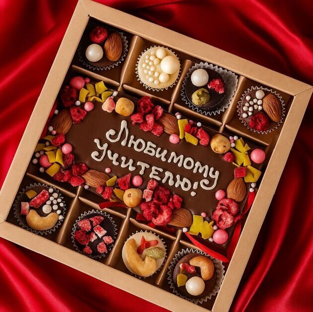 Шоколадный набор Любимому учителю